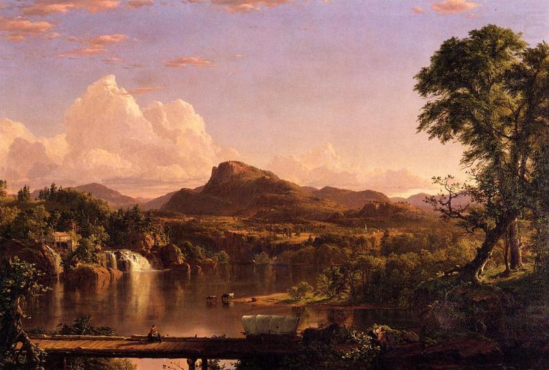 Frederic Edwin Church New England Scenery china oil painting image